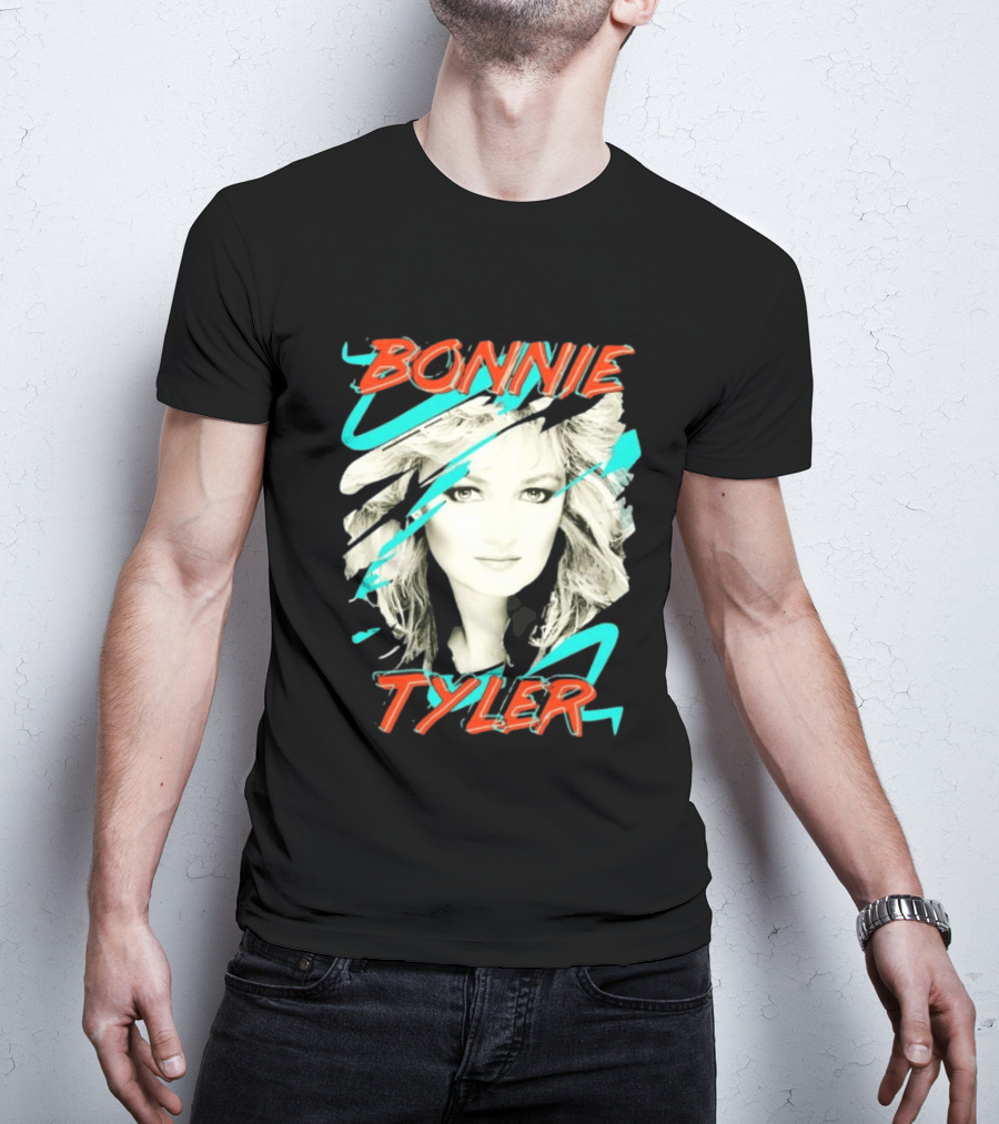 Bonnie Tyler 80s Pop Music Star T-Shirt
