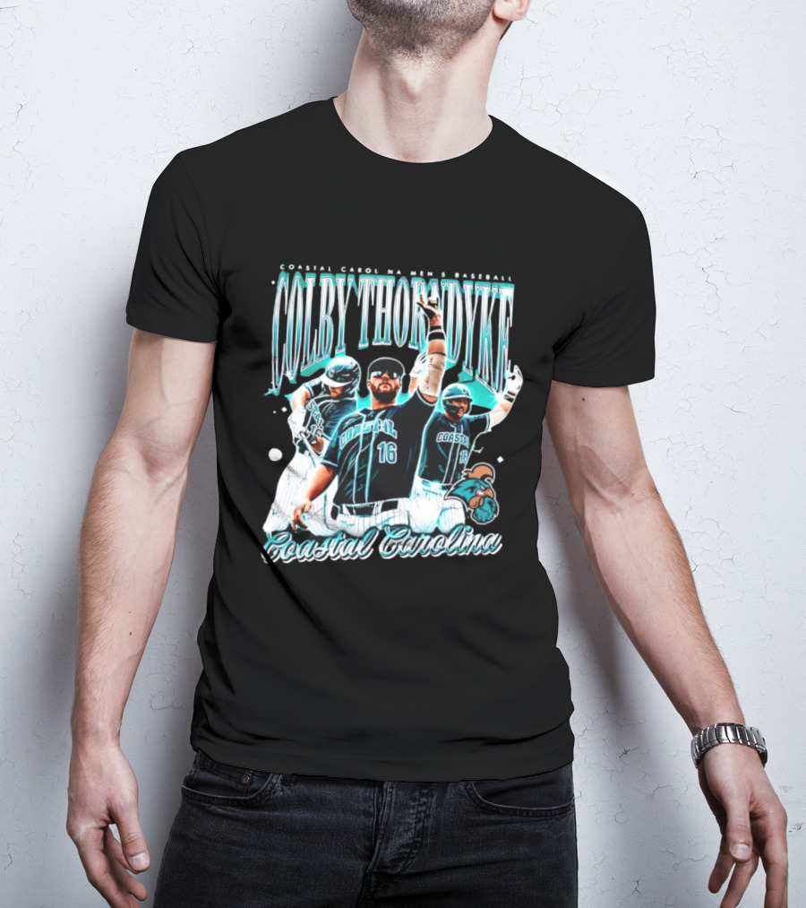 Coastal Carolina Chanticleers Colby Thoradyke Baseball Coastal Carolina T-Shirt
