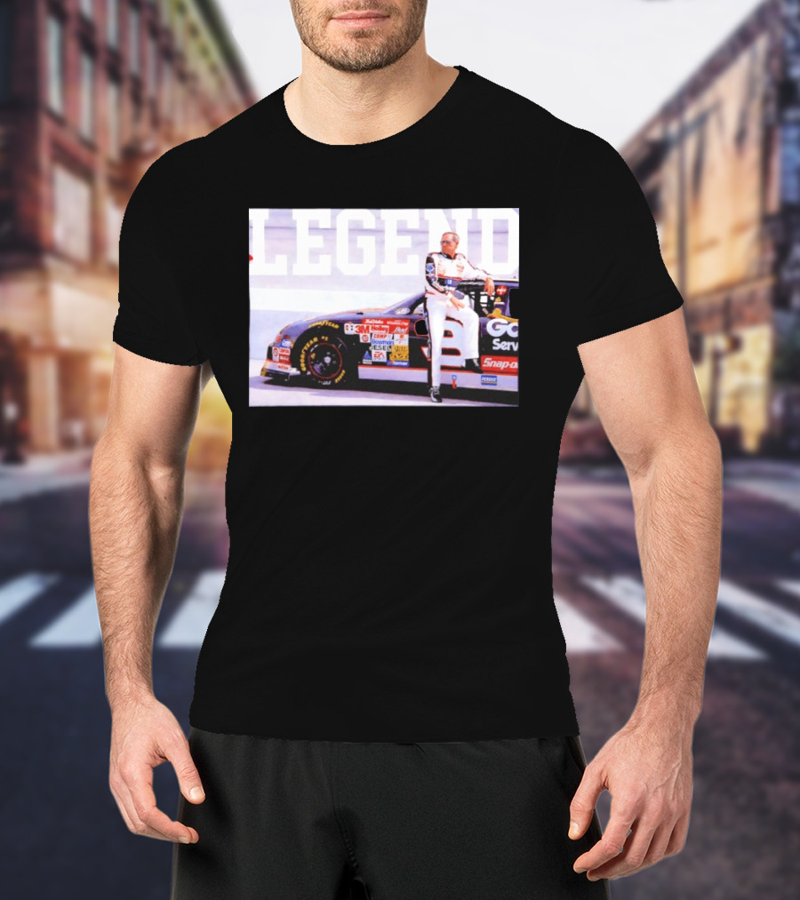 Dale Earnhardt Richard Childress Racing Nascar Winston Cup Legend Goodyear Snap On Holley T-Shirt