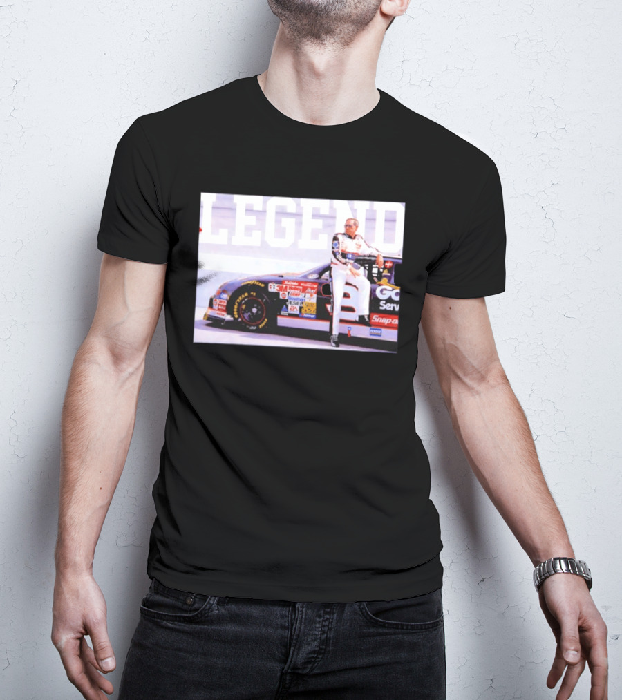 Dale Earnhardt Richard Childress Racing Nascar Winston Cup Legend Goodyear Snap On Holley T-Shirt