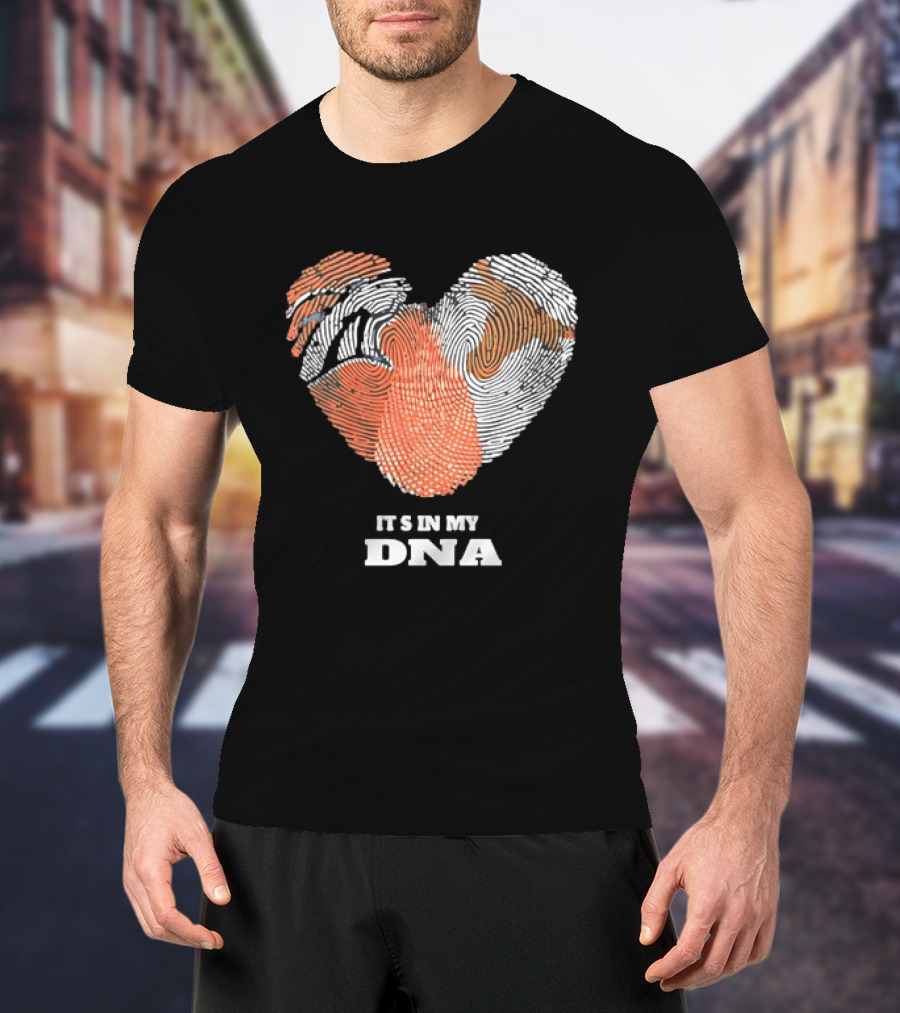 Fingerprint Heart It's In My DNA T-Shirt