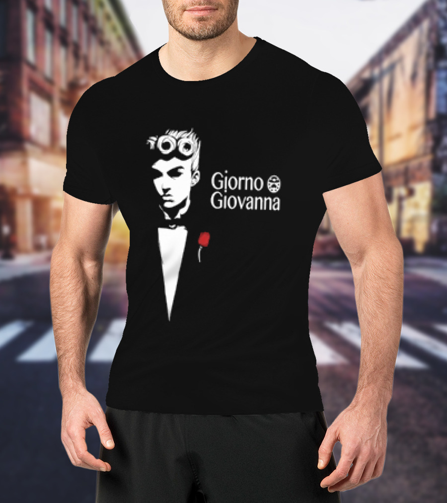 JoJo's Bizarre Adventure Giorno Giovanna Godfather T-Shirt