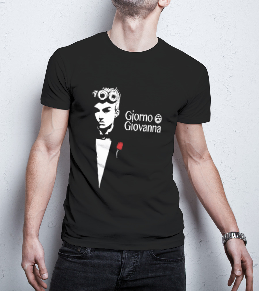 JoJo's Bizarre Adventure Giorno Giovanna Godfather T-Shirt
