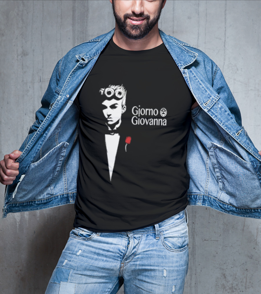 JoJo's Bizarre Adventure Giorno Giovanna Godfather T-Shirt