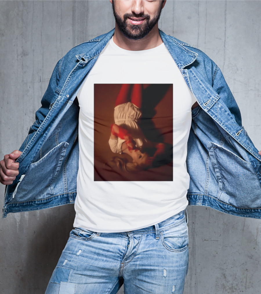 Ariana Grande Red And White Eternal Sunshine Aesthetic T-Shirt