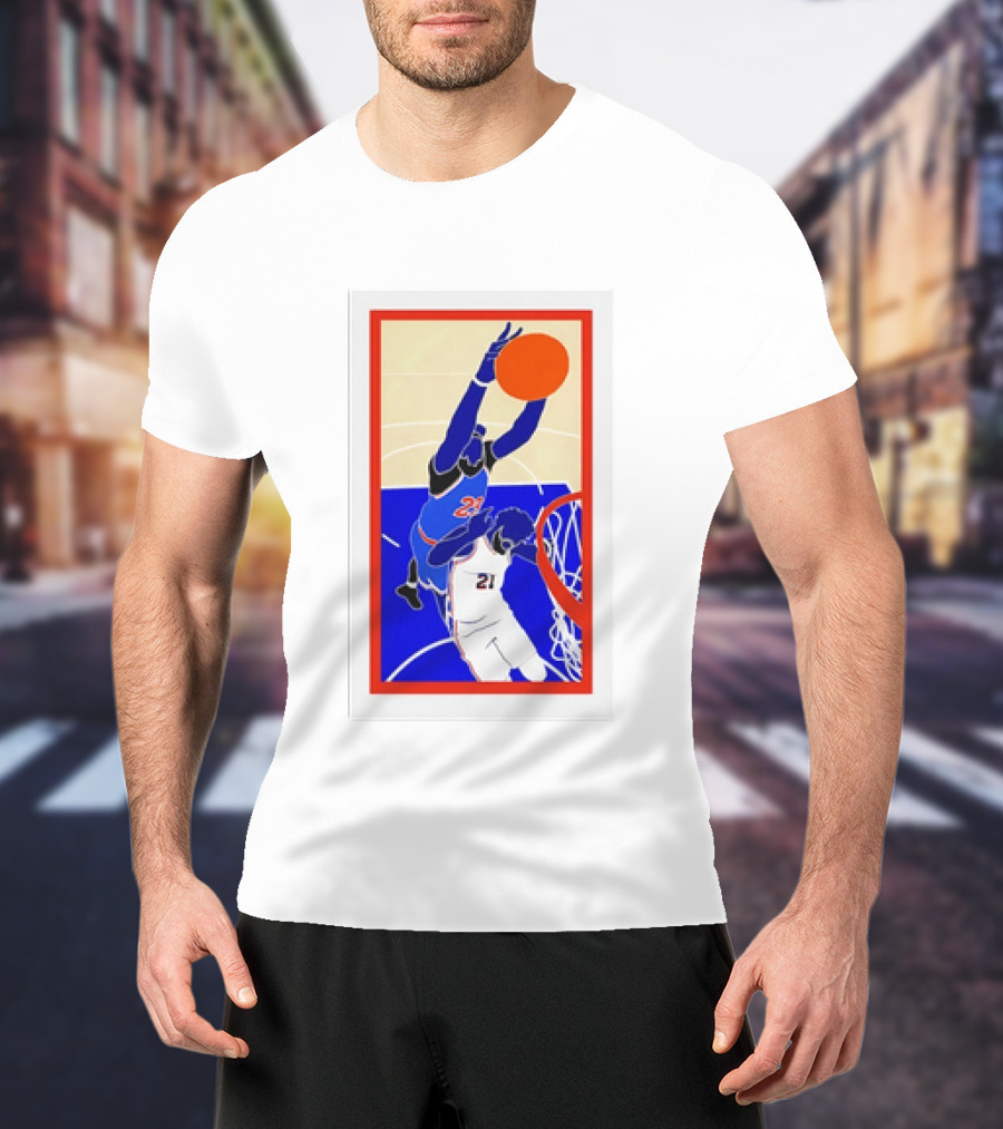 Hang It In The Louvre 2026 OG New York Knicks Dunk T-Shirt