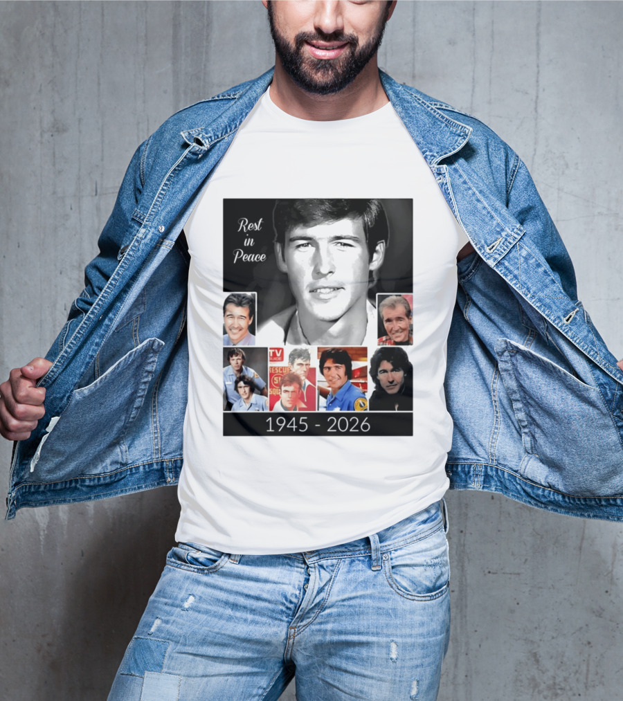 Rest In Peace Randolph Mantooth 1945 2026 Rescue Squad Tribute Images T-Shirt