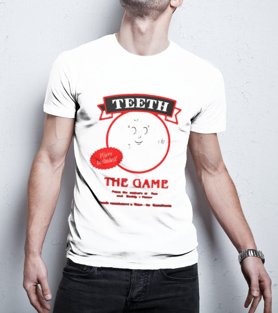 Teeth The Game Pliers Included From The Authors Of Widow's Bay Board Game T-Shirt