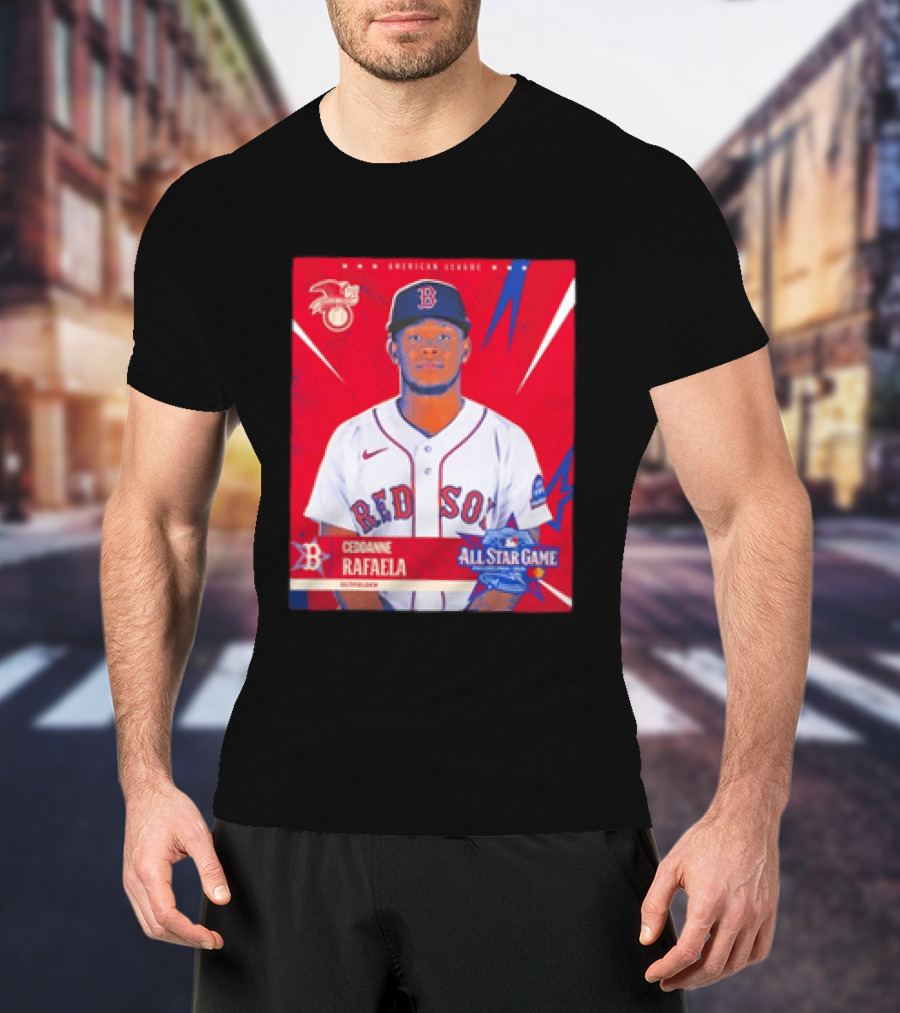 Boston Red Sox Ceddanne Rafaela American League All Star Game Philadelphia 2026 T-Shirt