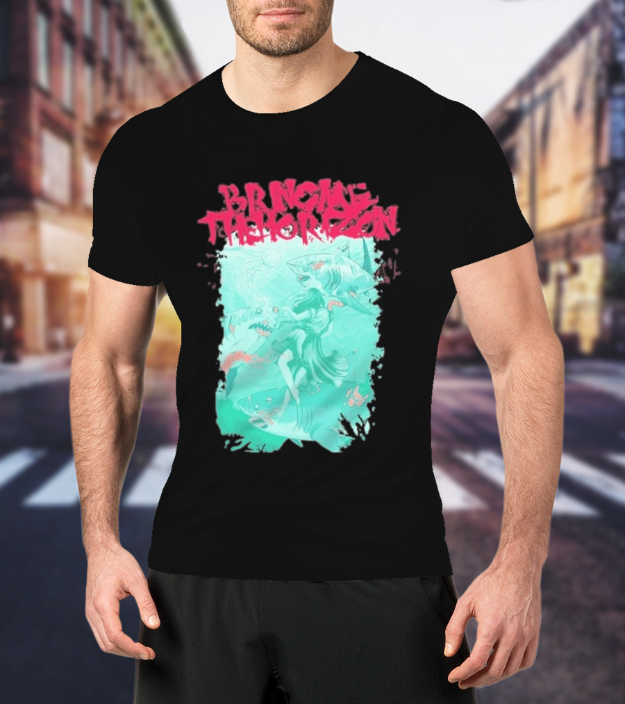 Bring Me The Horizon Shark Attack Artwork 2026 T-Shirt