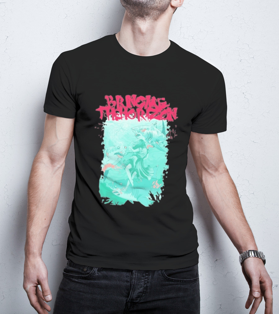 Bring Me The Horizon Shark Attack Artwork 2026 T-Shirt
