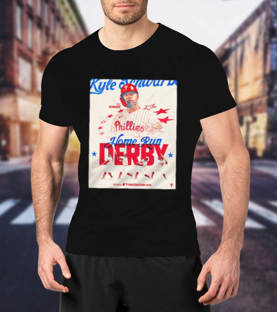 Kyle Schwarber Phillies Home Run Derby 2026 T-Shirt