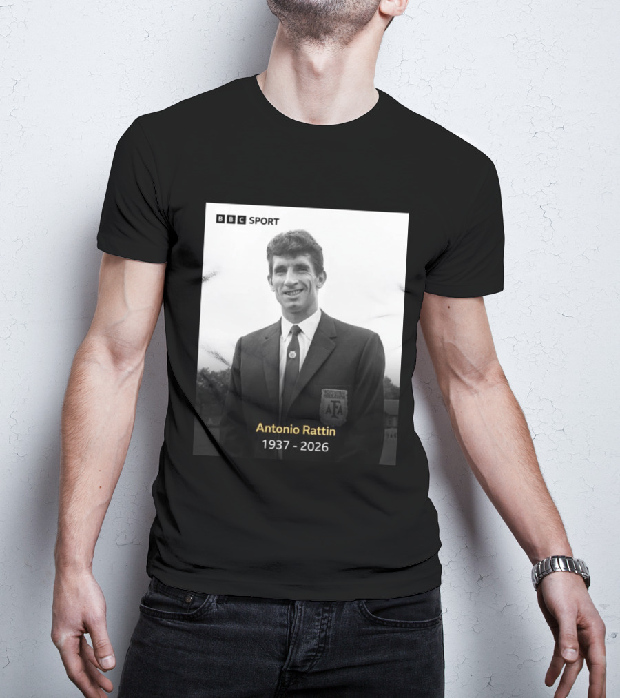 BBC Sport Antonio Rattín 1937 2026 Argentina AFA T-Shirt