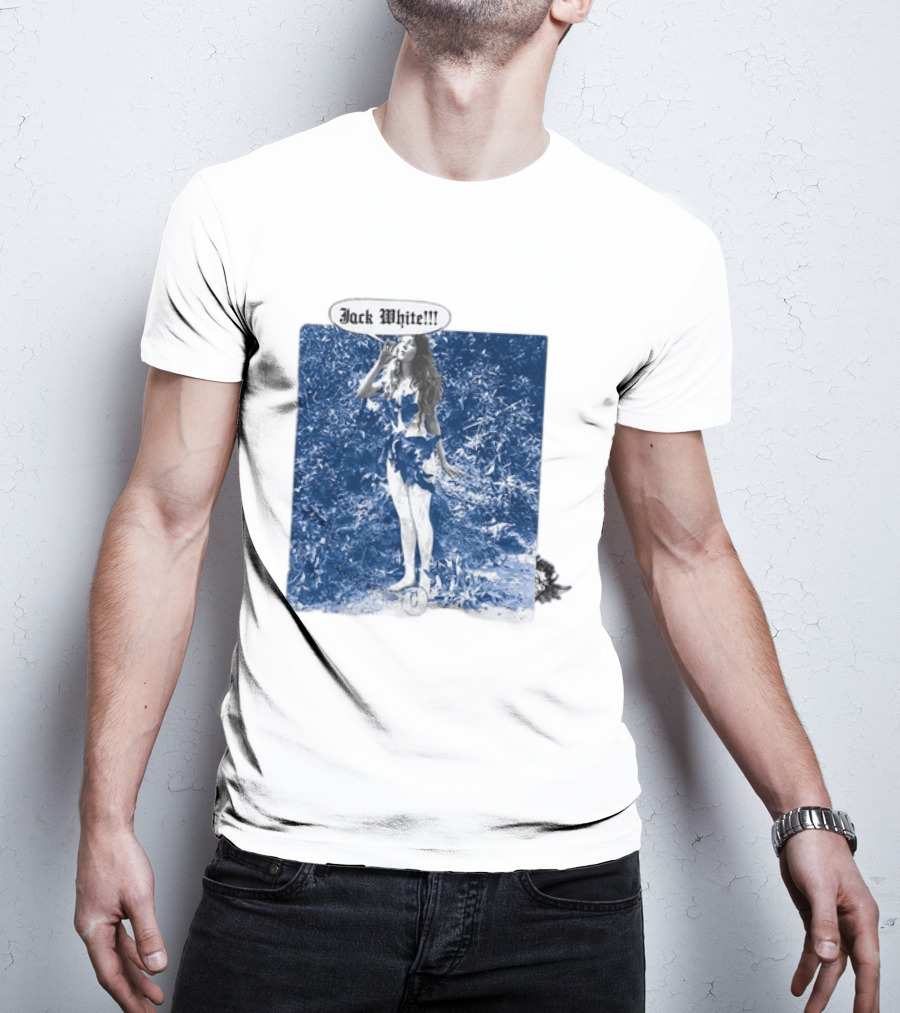 Jack White No Name Tour 2026 Eden Blue Tone Forest Scene T-Shirt