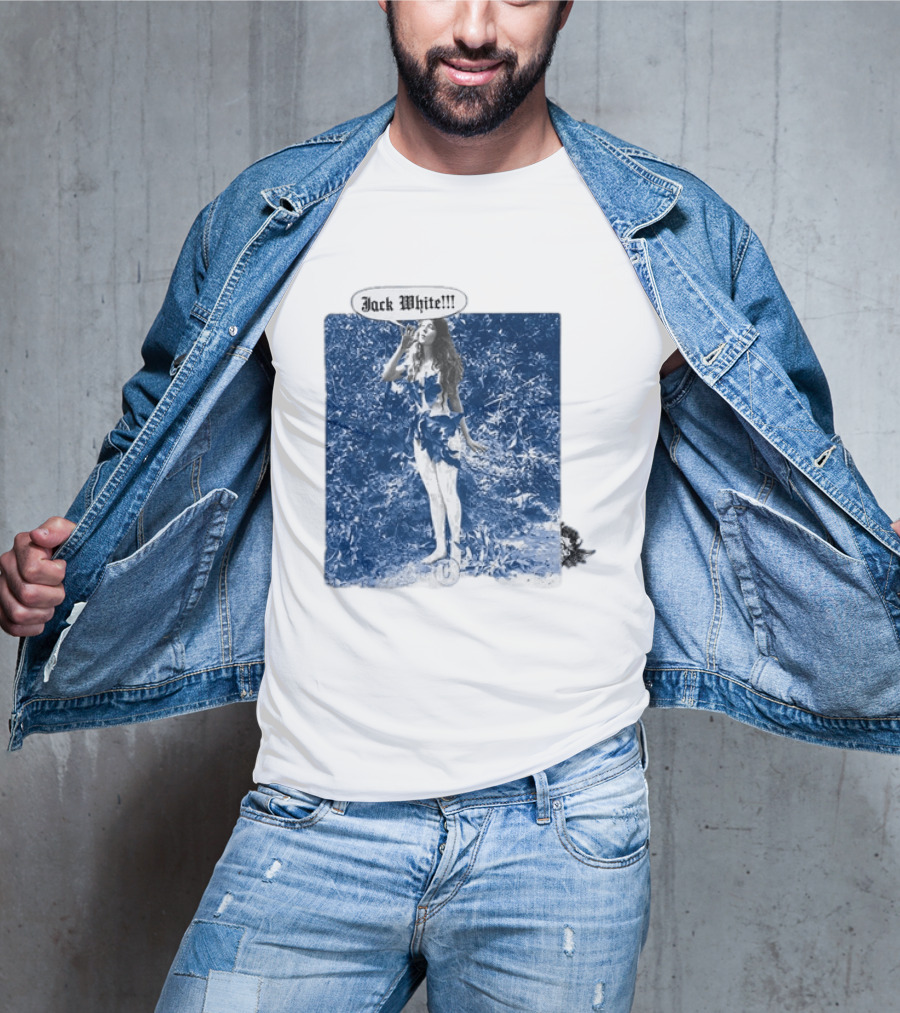 Jack White No Name Tour 2026 Eden Blue Tone Forest Scene T-Shirt