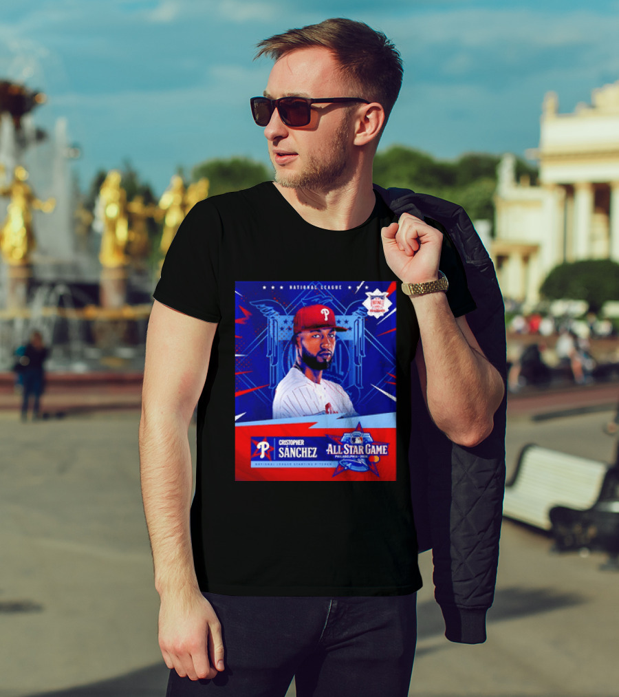 Cristopher Sánchez Philadelphia National League All Star Game 2026 T-Shirt