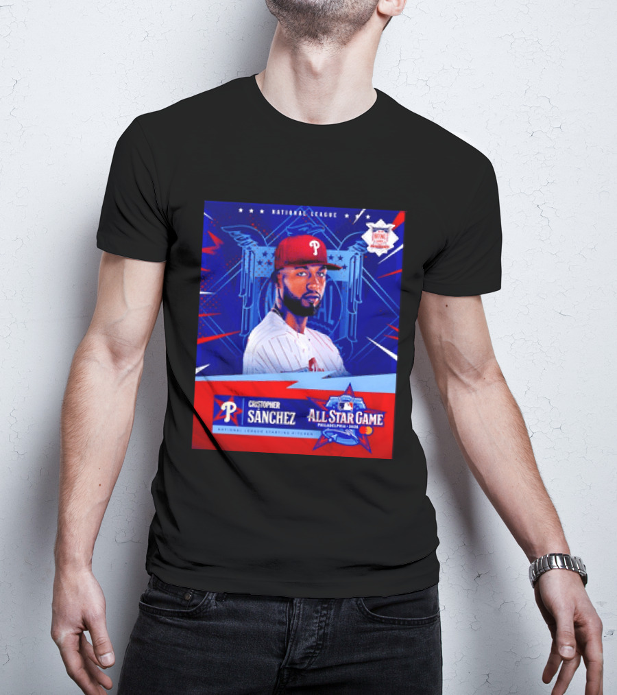 Cristopher Sánchez Philadelphia National League All Star Game 2026 T-Shirt