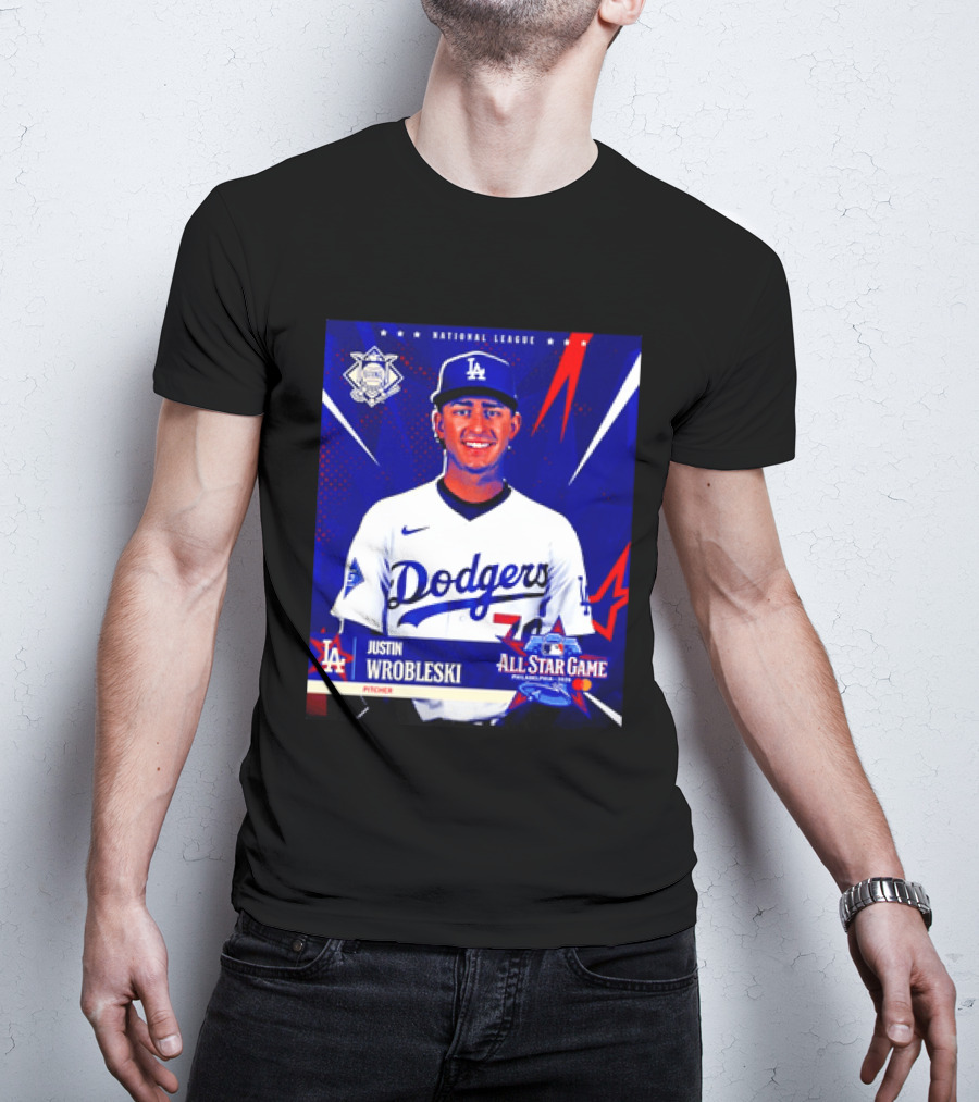 Justin Wrobleski Los Angeles Dodgers 2026 All Star Game National League T-Shirt