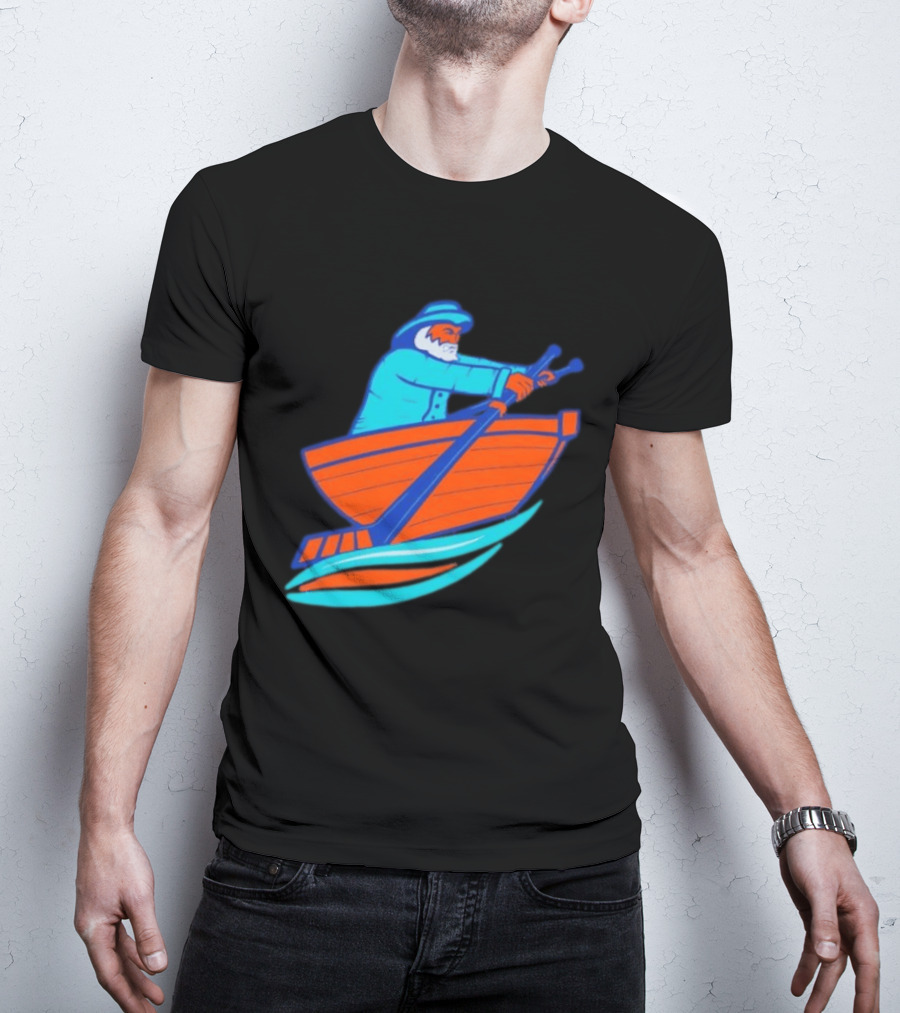 Islanders Fisherman New York NHL Team 26 T-Shirt