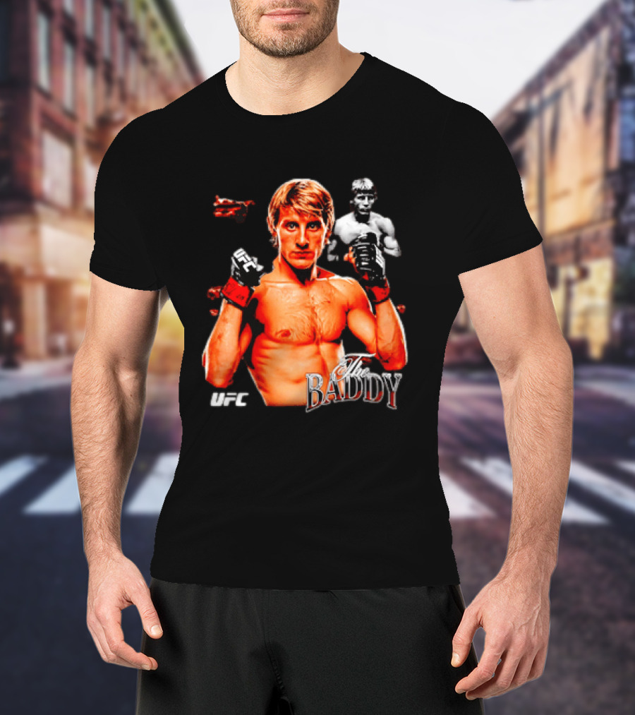 Paddy Pimblett The Baddy UFC MMA Fighter Image T-Shirt