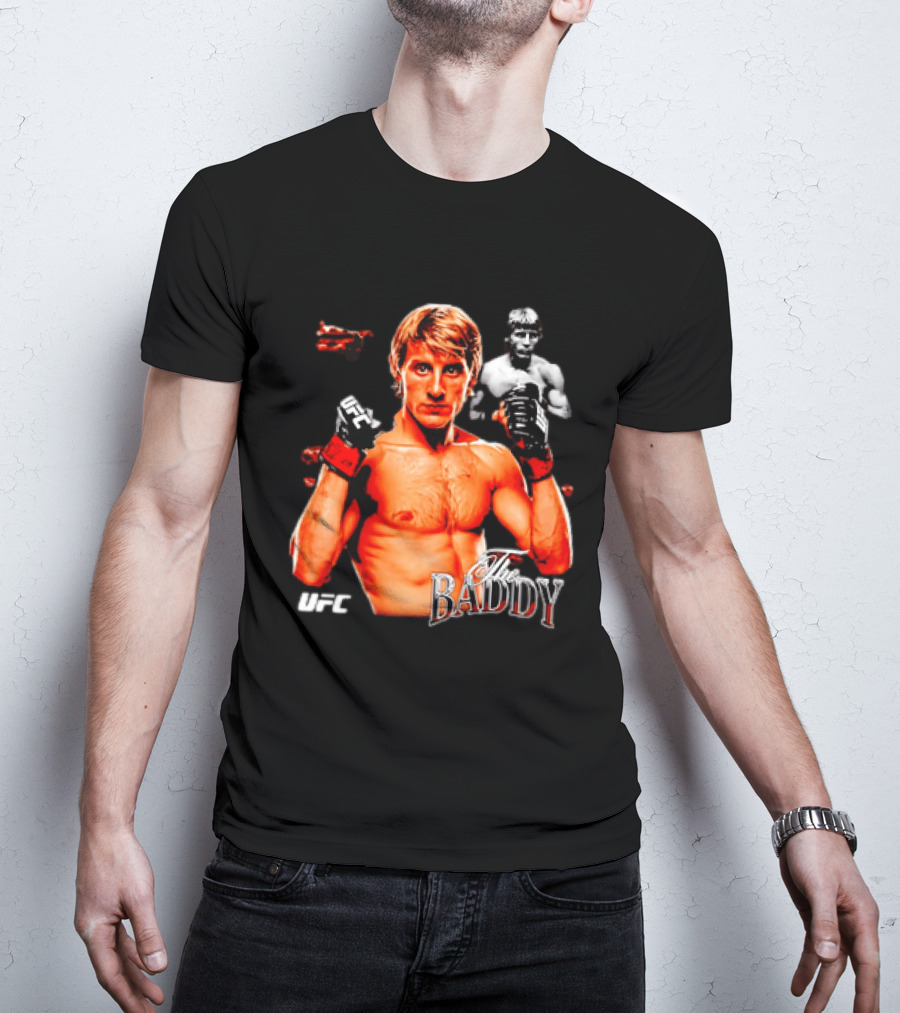 Paddy Pimblett The Baddy UFC MMA Fighter Image T-Shirt
