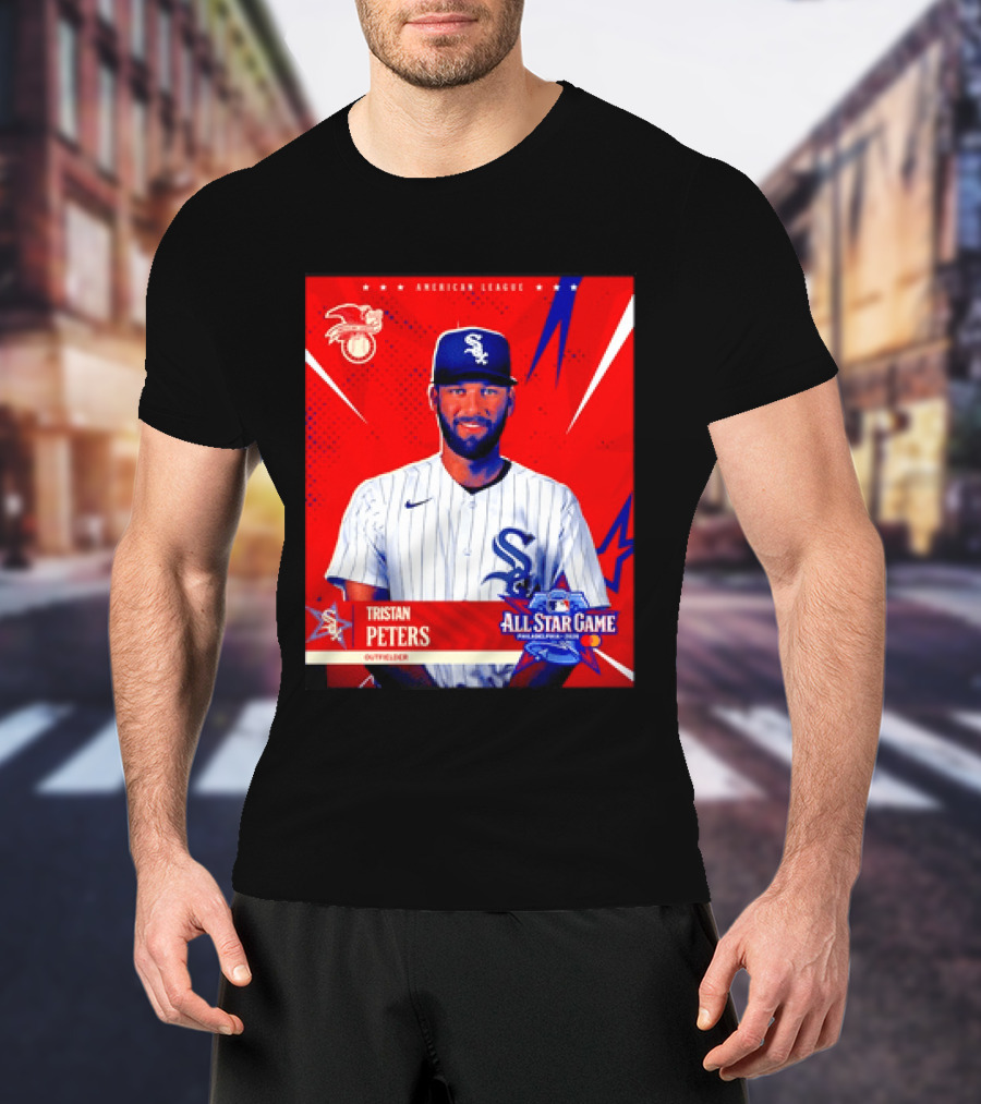 Tristan Peters Chicago White Sox 2026 American League All Star Game Outfielder T-Shirt