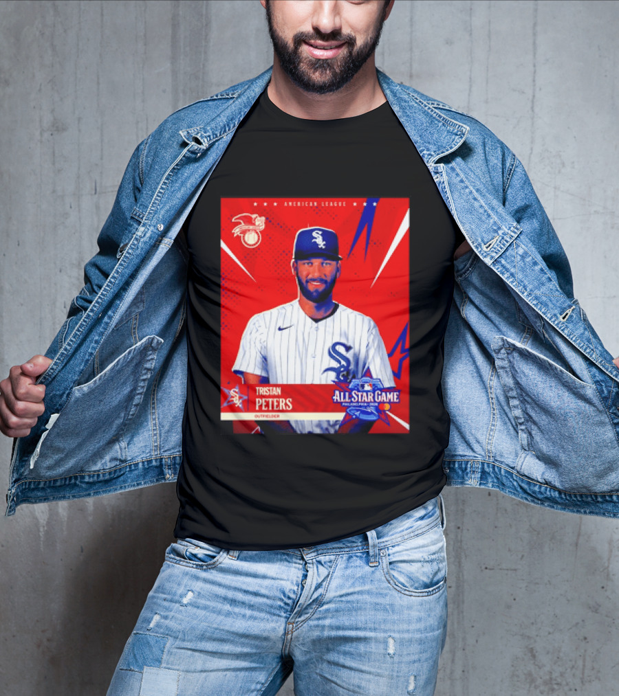 Tristan Peters Chicago White Sox 2026 American League All Star Game Outfielder T-Shirt