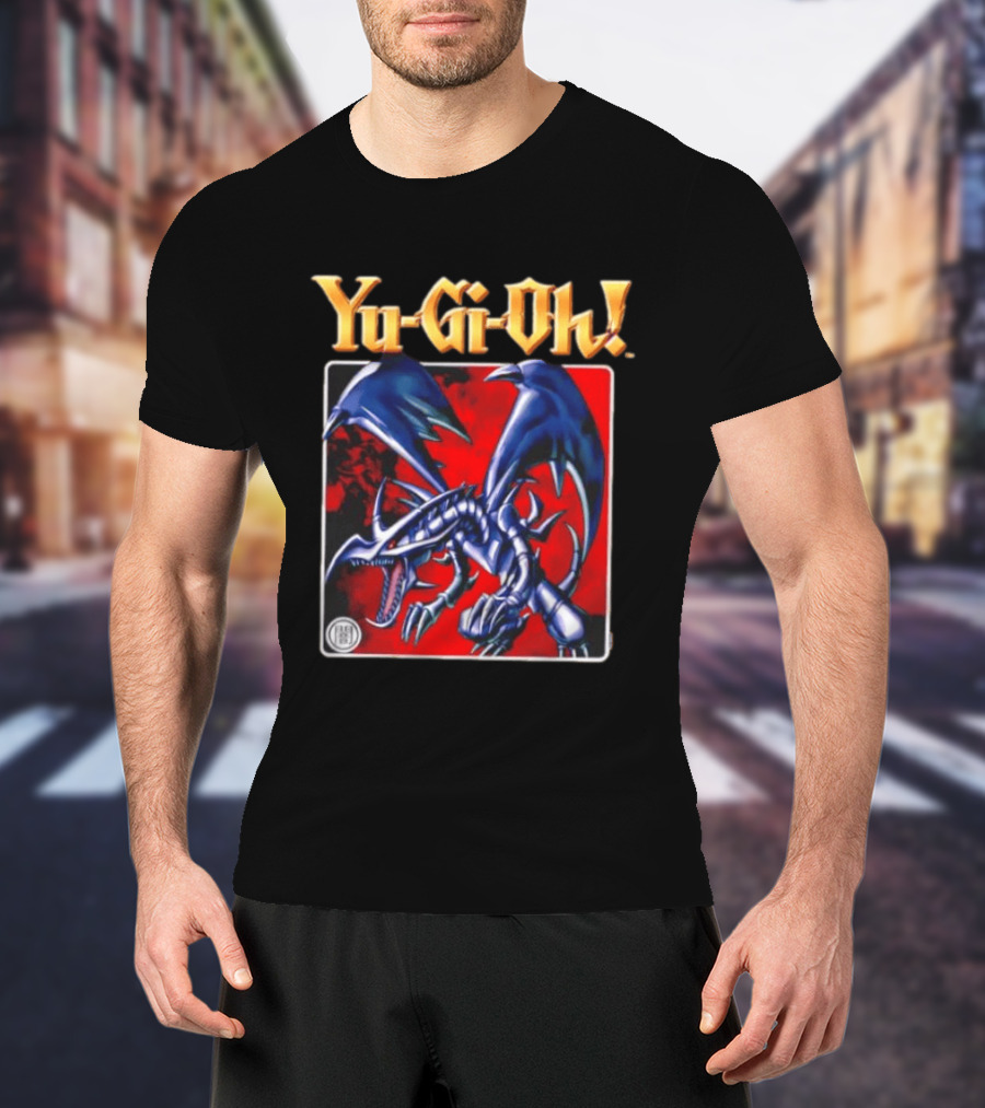 Yu Gi Oh 25th Anniversary Red Eyes Black Dragon Card T-Shirt