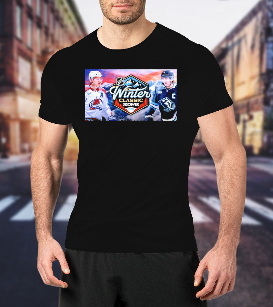 NHL Winter Classic Discover Utah Colorado Avalanche Vs Mammoth T-Shirt