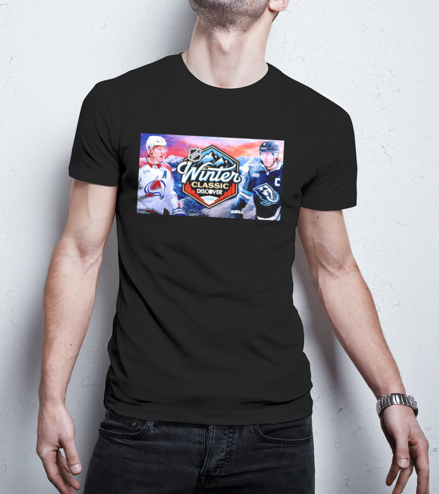 NHL Winter Classic Discover Utah Colorado Avalanche Vs Mammoth T-Shirt