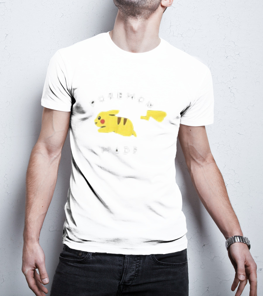BTS Jin RM Pokémon Made Pikachu T-Shirt