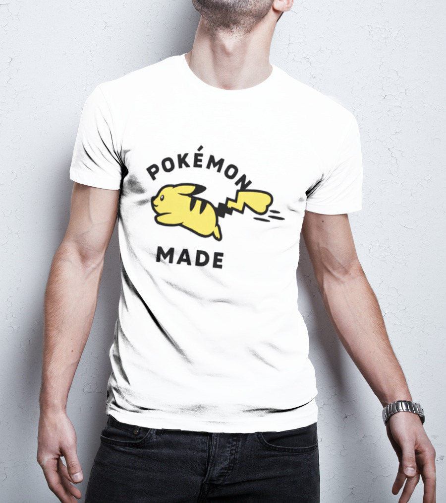 BTS Namjoon Pokémon Made Pikachu Running T-Shirt