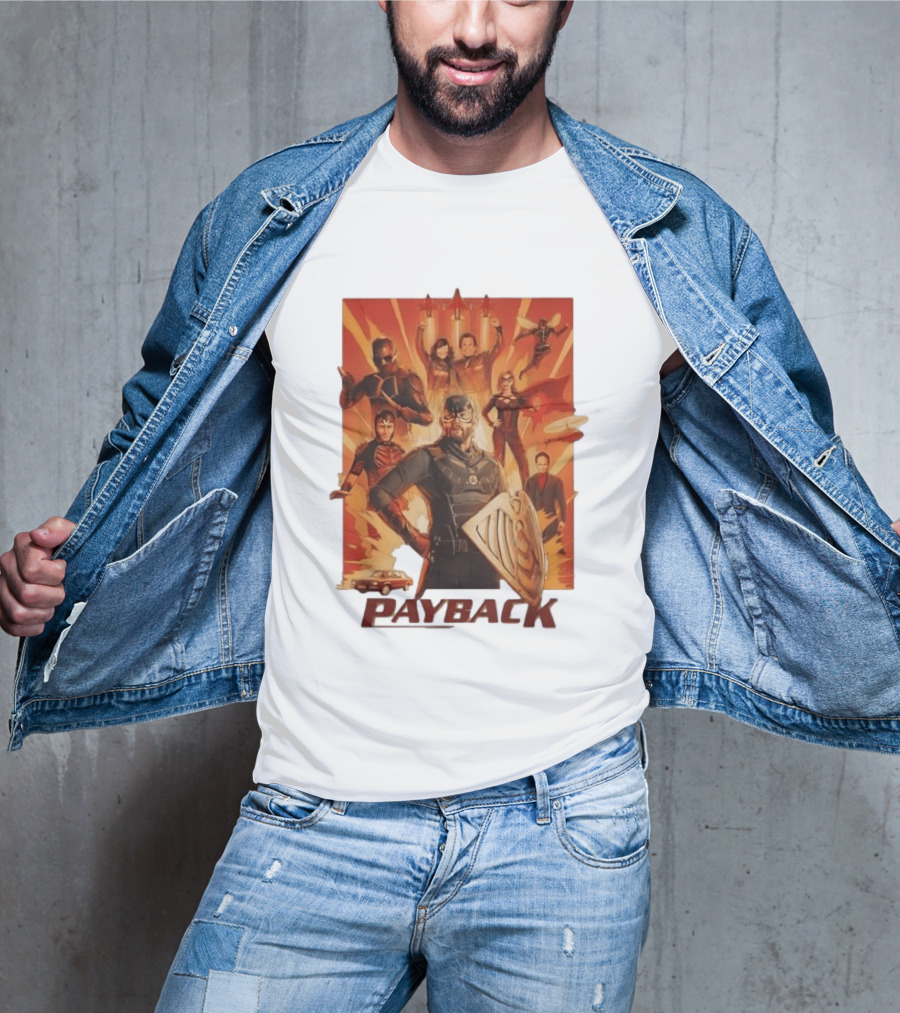 Payback The Boys Soldier Boy Crimson Countess Gunpowder Mindy Lite TNT Ensemble T-Shirt