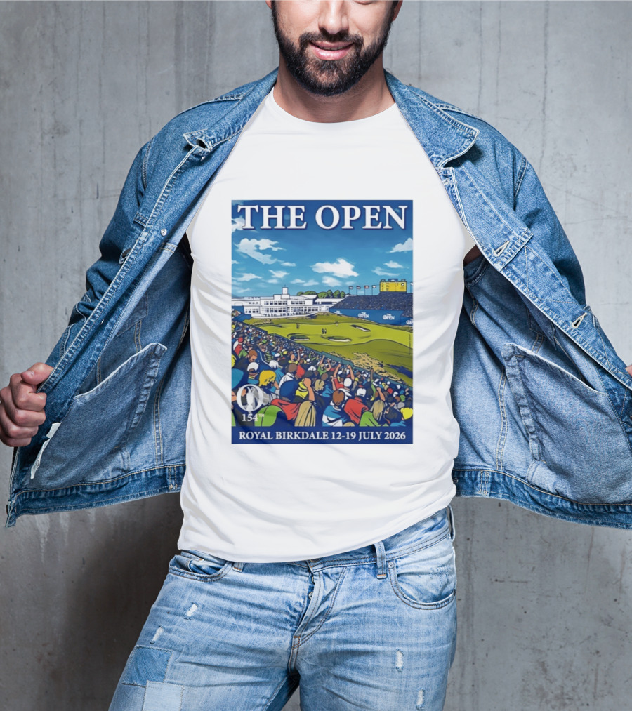 The Open Royal Birkdale 154th 12 19 July 2026 Golf Tournament T-Shirt