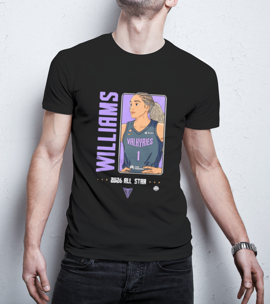 Golden State Valkyries Gabby Williams 2026 WNBA All Star Williams 1 T-Shirt