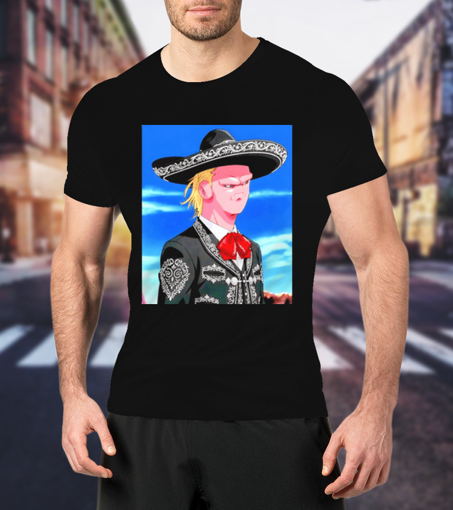Majin Buu Mariachi Charro Dragon Ball Z Haaland Fusion T-Shirt