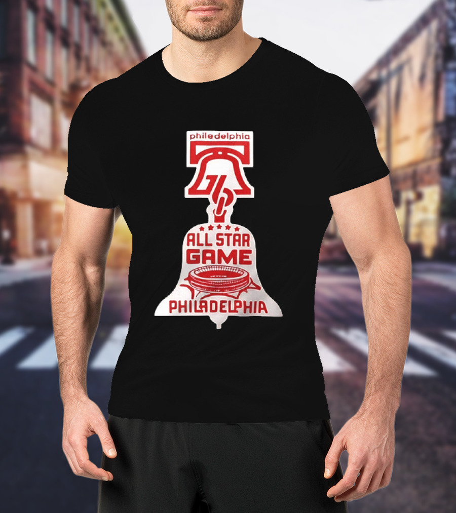 Philadelphia 76 All Star Game Liberty Bell Stadium T-Shirt
