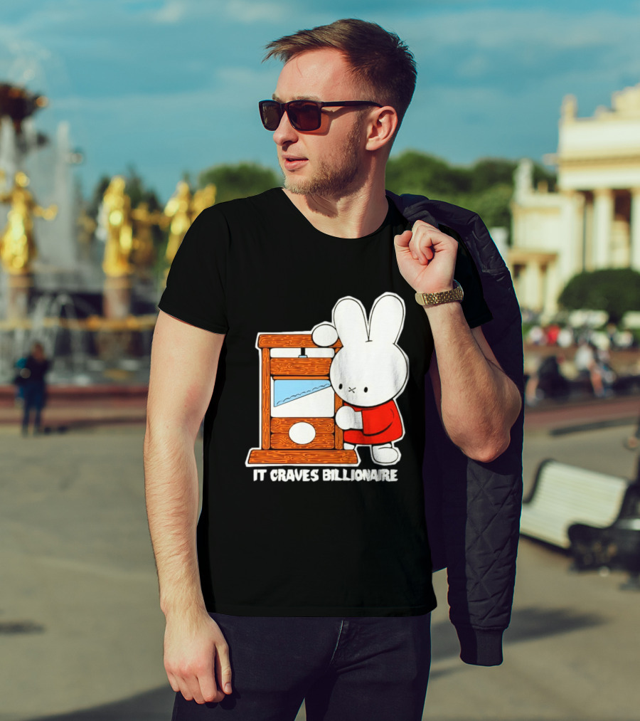 Miffy Guillotine It Craves Billionaire T-Shirt