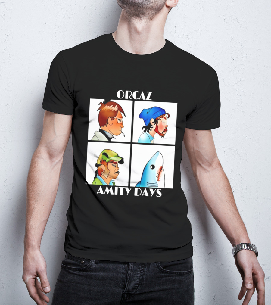 Orcaz Amity Days Demon Days Jaws T-Shirt