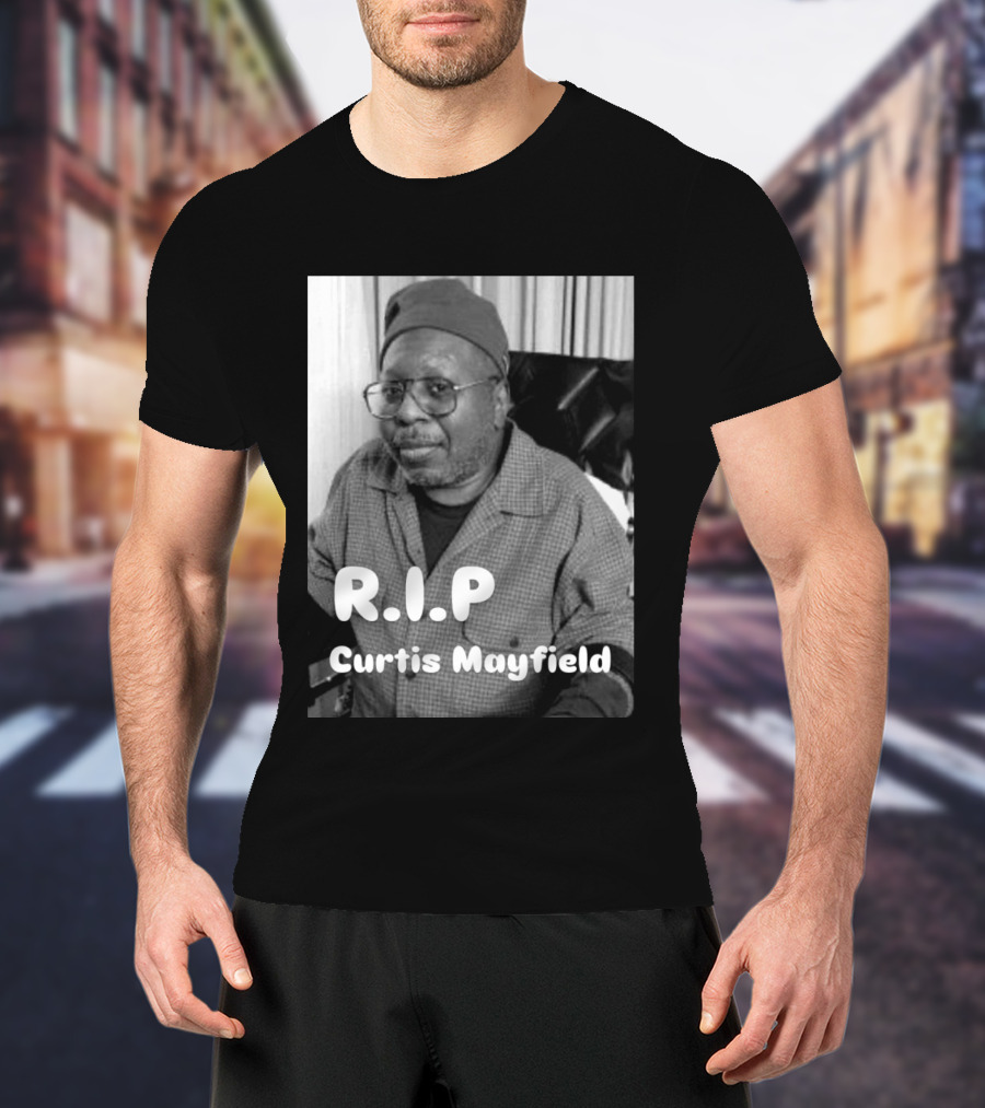 RIP Curtis Mayfield Memory July 13 1990 T-Shirt