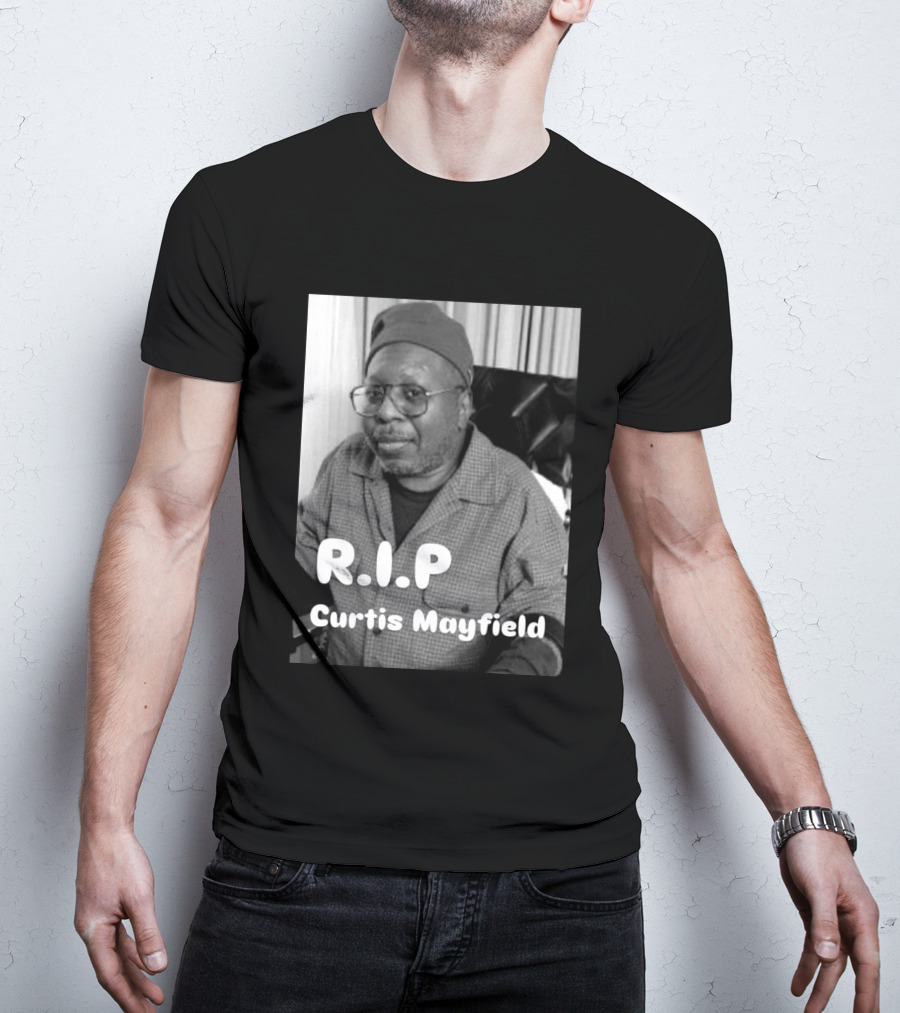 RIP Curtis Mayfield Memory July 13 1990 T-Shirt