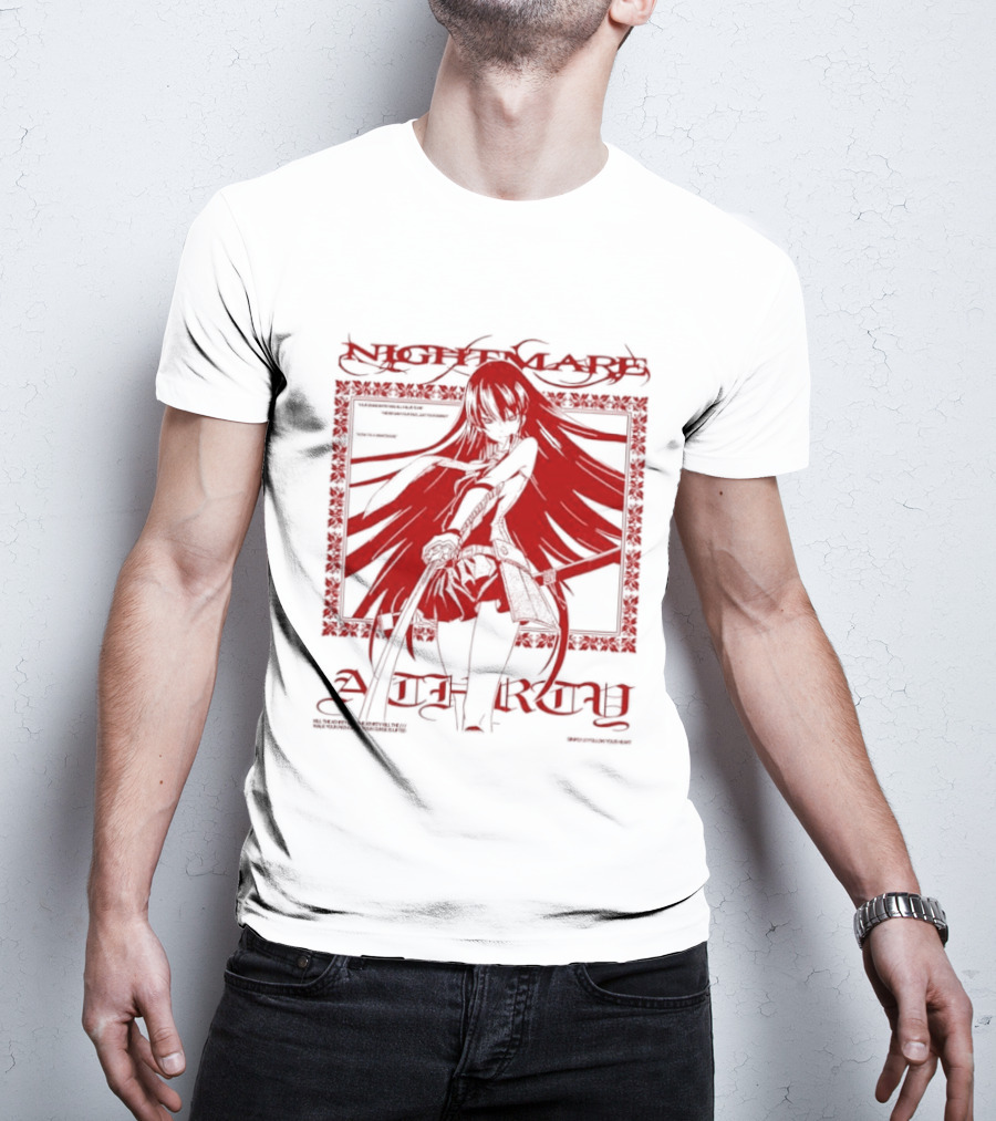 Akame Akame Ga Kill Nightmare Anime Character Grand Entry Red T-Shirt