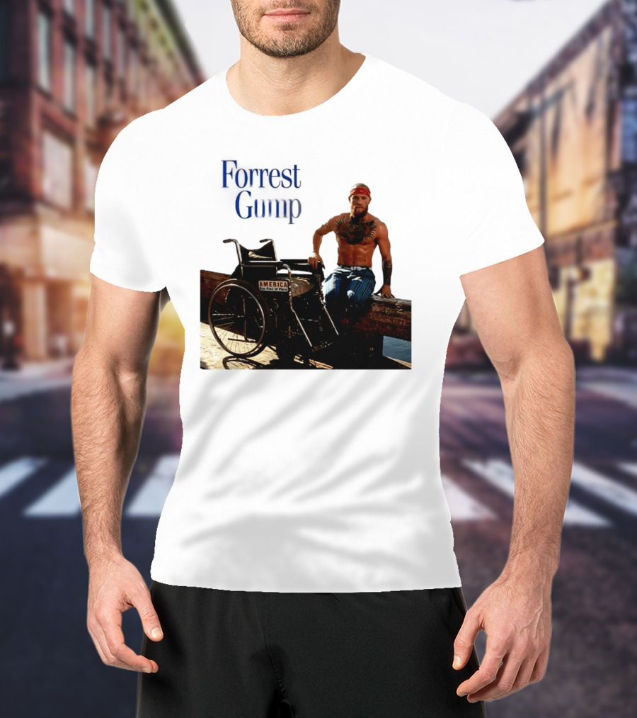 Forrest Gump Conor McGregor America One Kind Of Place T-Shirt