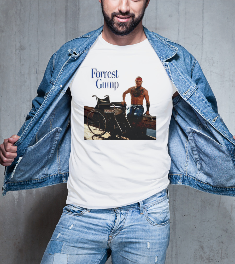 Forrest Gump Conor McGregor America One Kind Of Place T-Shirt