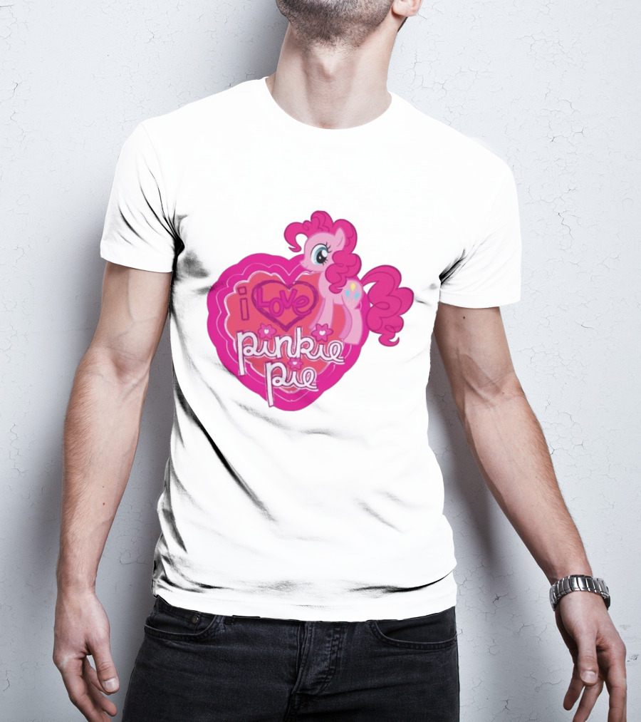 I Love Pinkie Pie My Little Pony Friendship Magic Fan Favorite T-Shirt