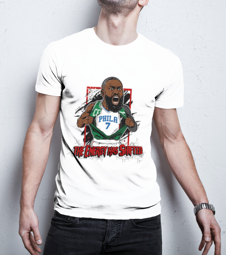 Philadelphia 76ers The Energy Has Shifted Jaylen Brown T-Shirt