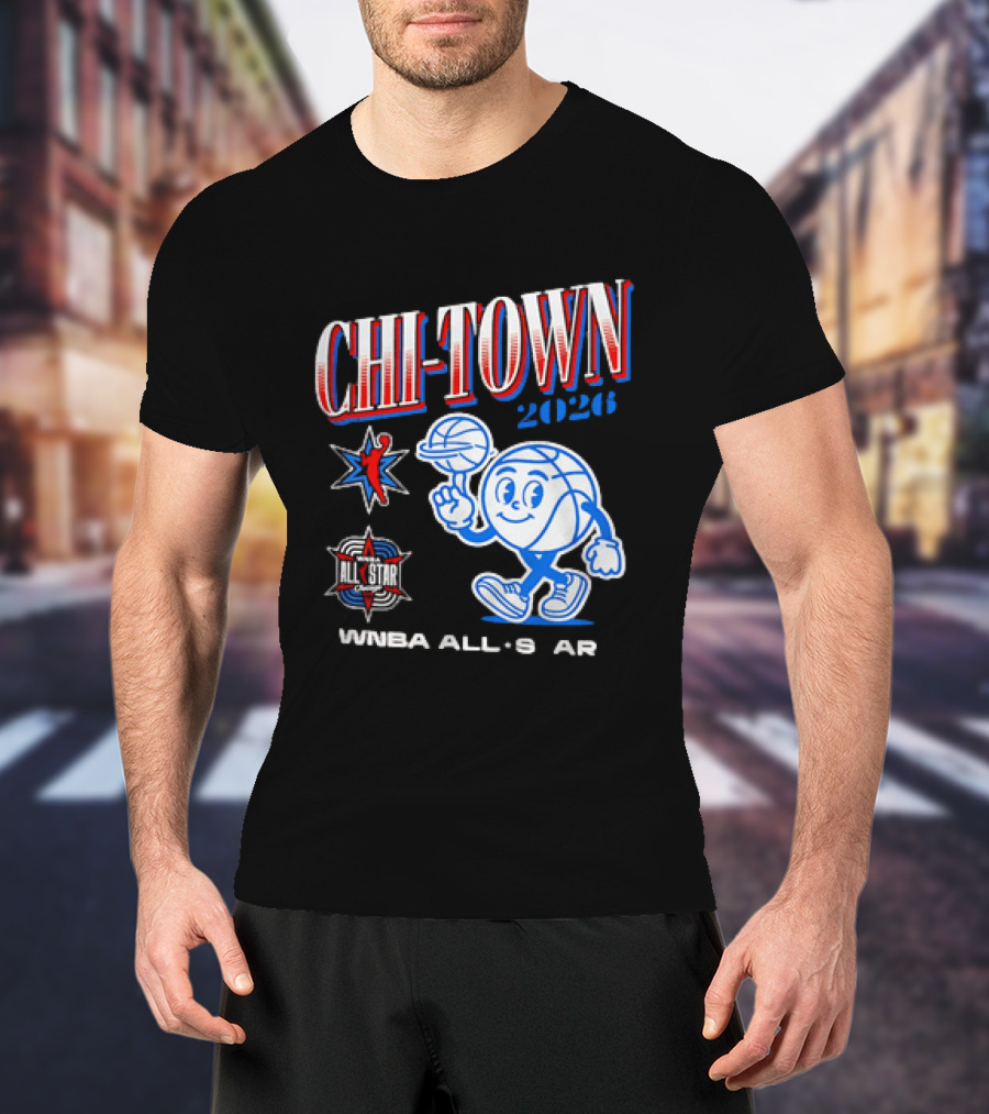 Chi Town 2026 Wnba All Star Game T-Shirt