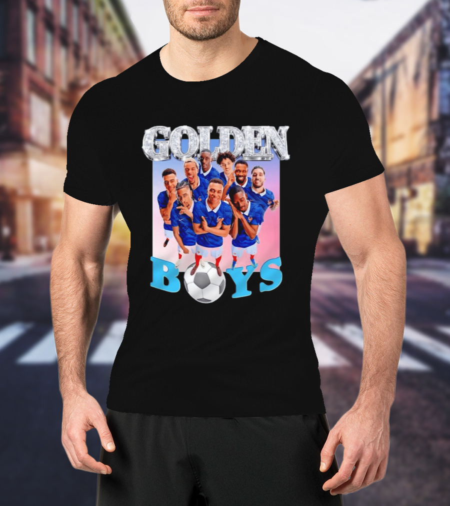 Kylian Mbappe Antoine Griezmann France National Football Team Golden Boys Soccer Players T-Shirt