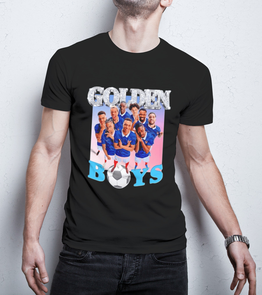 Kylian Mbappe Antoine Griezmann France National Football Team Golden Boys Soccer Players T-Shirt