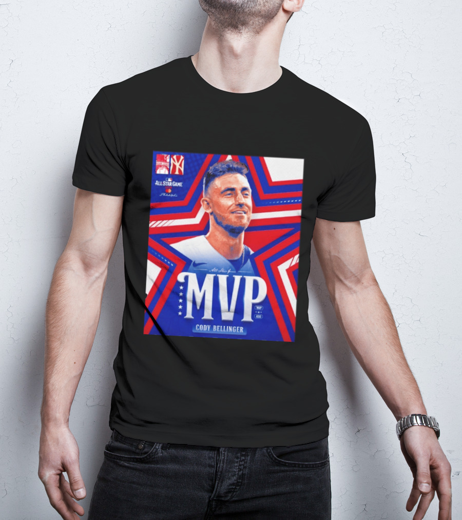 Cody Bellinger MVP 2026 MLB All Star Game Philadelphia Yankees Stars T-Shirt